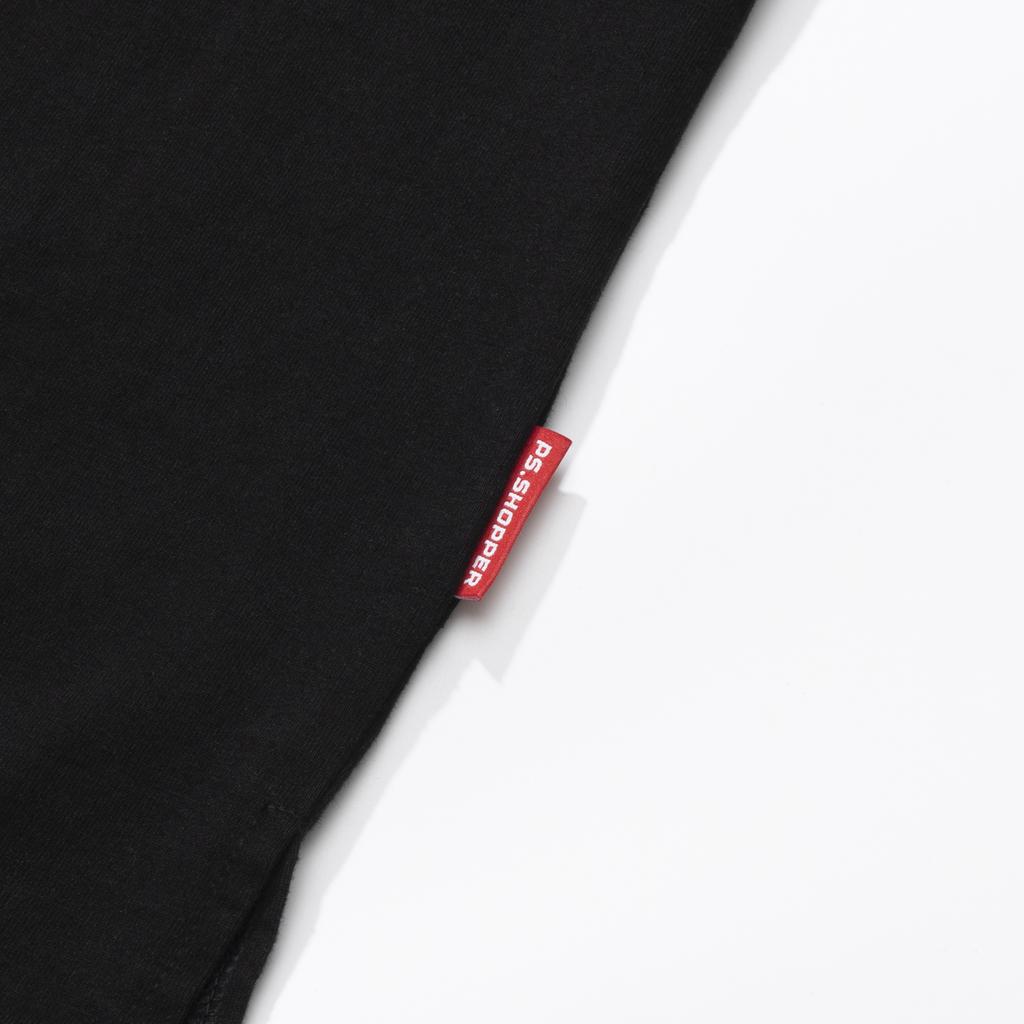 PSSHOPPER Premium Cotton Long Sleeve [Black]