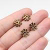 Small Bead Cap Spacer End Caps Antique Bronze Zinc Alloy Jewelry Making Craft Part As DIY Bead Cap