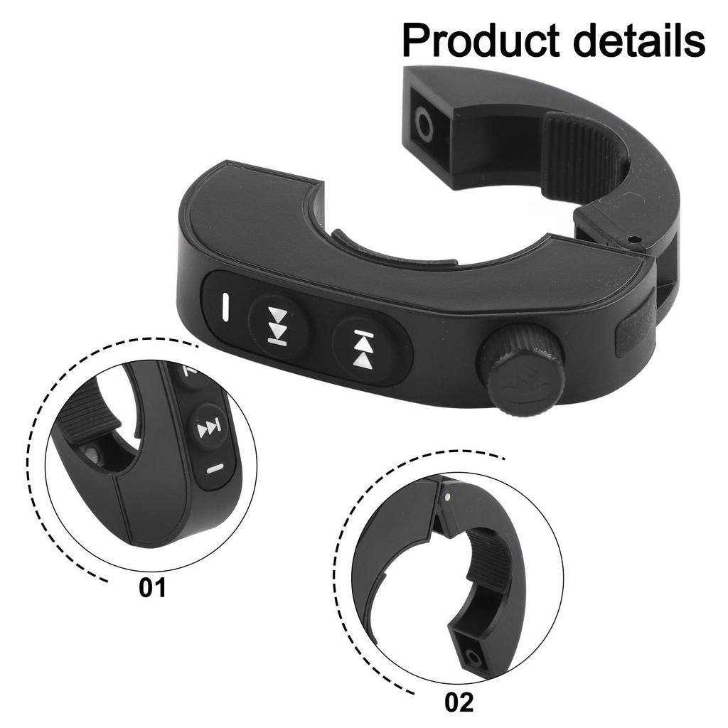 Wireless Handlebar Remote for Motorcycles Call Control Waterproof