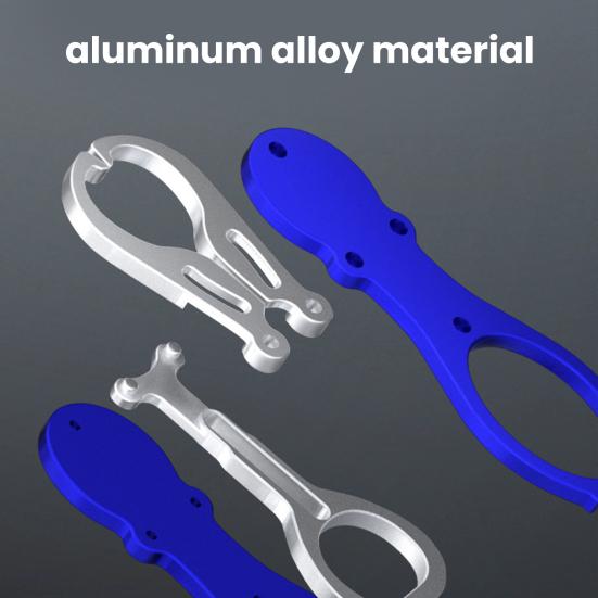 Aluminum Alloy Fish Gripper with Scale Mouth Lip Grabber with Weight Scale Fish Control Clamp Pliers Catcher Tong Fishing Accessories