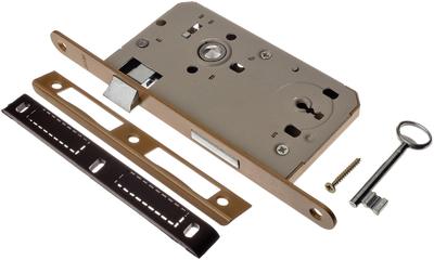 Jania 72/55 Key-Operated Mortise Lock - Mp Zw 72K55L