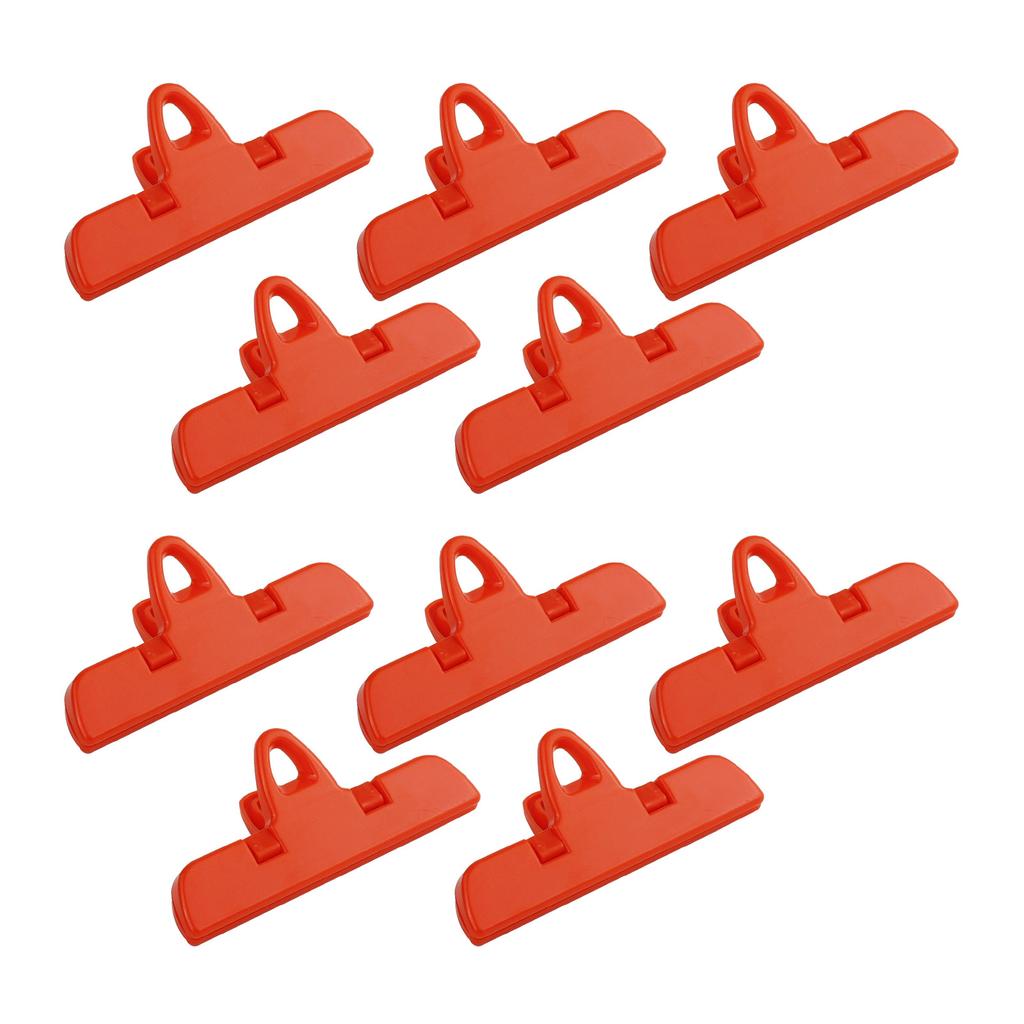 10 Pieces Practical Sturdy Plastic Seal Clip for Bags Maintain Tidying in Snacks Portable for Student and Homemakers