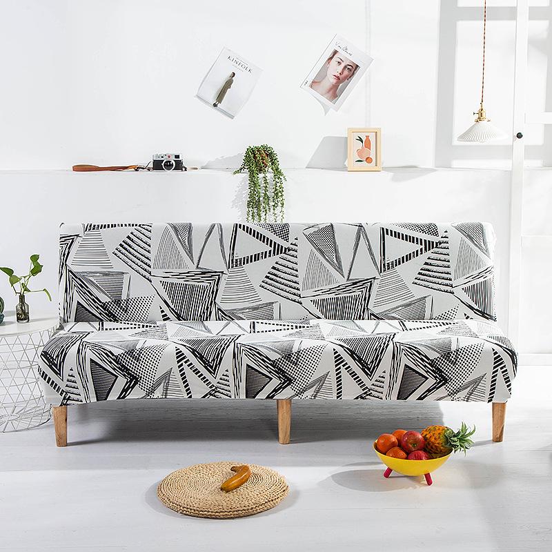 All-Inclusive Sofa Matrasovertrek Zonder Armleuning Elastisch Opvouwbaar Slaapbankovertrek Matrasovertrek Hoes Hoeslaken Slaapbank Sprei