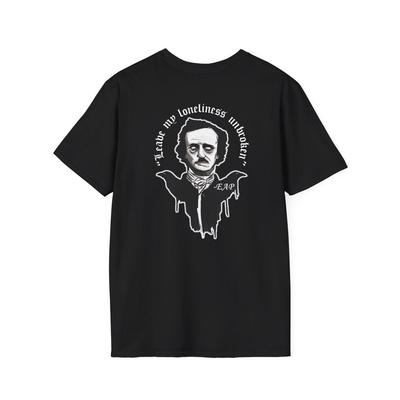 Edgar Allan Poe Dunkles Emo Unisex T-Shirt, - Gothic Horror Literatur T-Shirt, Halloween Shirt, Alternatives Mode Oberteil,