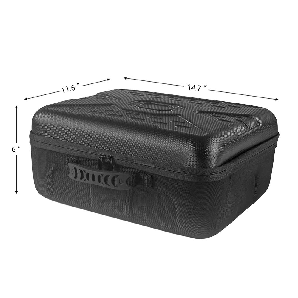 Pour étui de voyage pour console de jeu Yuhtech Xbox Series X, sac de rangement pour console de jeu Xbox Series X, sac de rangement pour contrôleur et accessoires de jeu