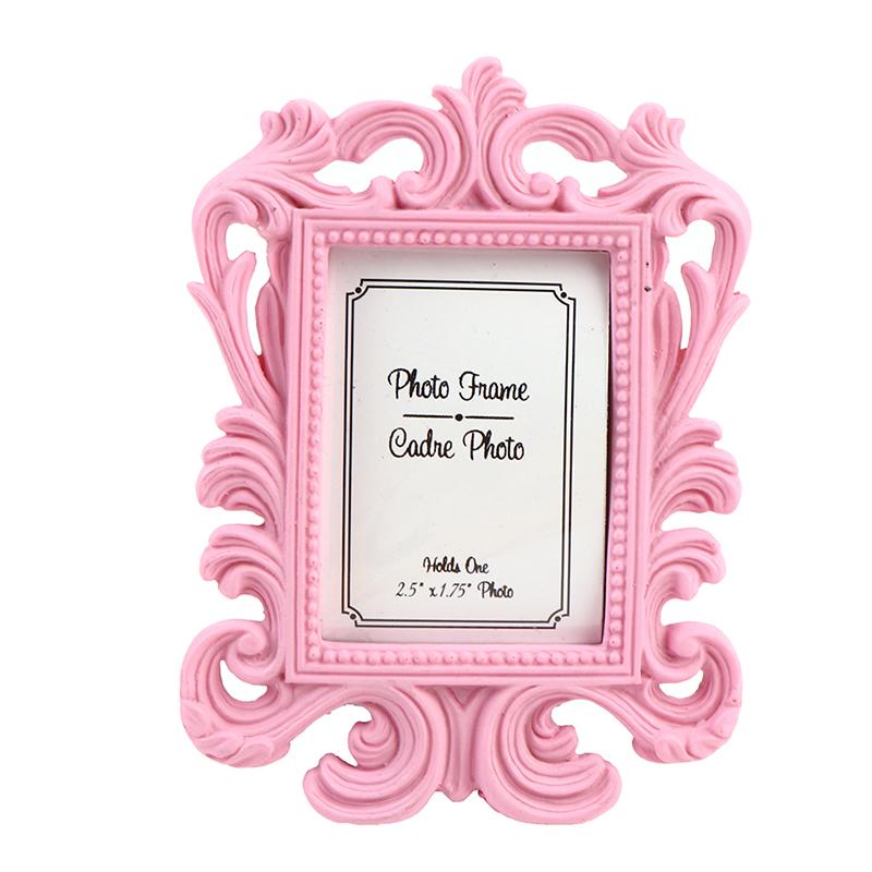Decorative Flower Retro Photo Frame Wedding Home Decor Desktop Picture Frame Classic Baroque small photo frame