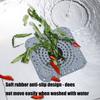 Silicone Sink Strainer Hair Catcher Clog Without Design Flexible Drain Cover Easy To Clean Strong Guards For Shower Bathtubs