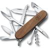 Victorinox Huntsman Wood Swiss Army Knife 13 Functions Compact Multi-Tool for Hiking Camping 91mm