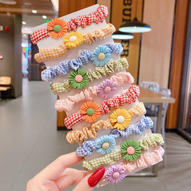 Korean Kids' Hair Ties: Cute, Elastic, Hair-Friendly Scrunchies for Girls and Babies