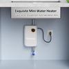 Mini Electric Instantaneous Water Heater 220V 5500W Universal Electric Water Heater with Digital Screen without Tank