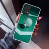 Badminton Sport Phone Case For Samsung Galaxy A12 A52S A42 A32 A22 A51 A50 Note 20 Ultra 10 S10 Plus A71 A70 A31 A30 A10S Galaxy