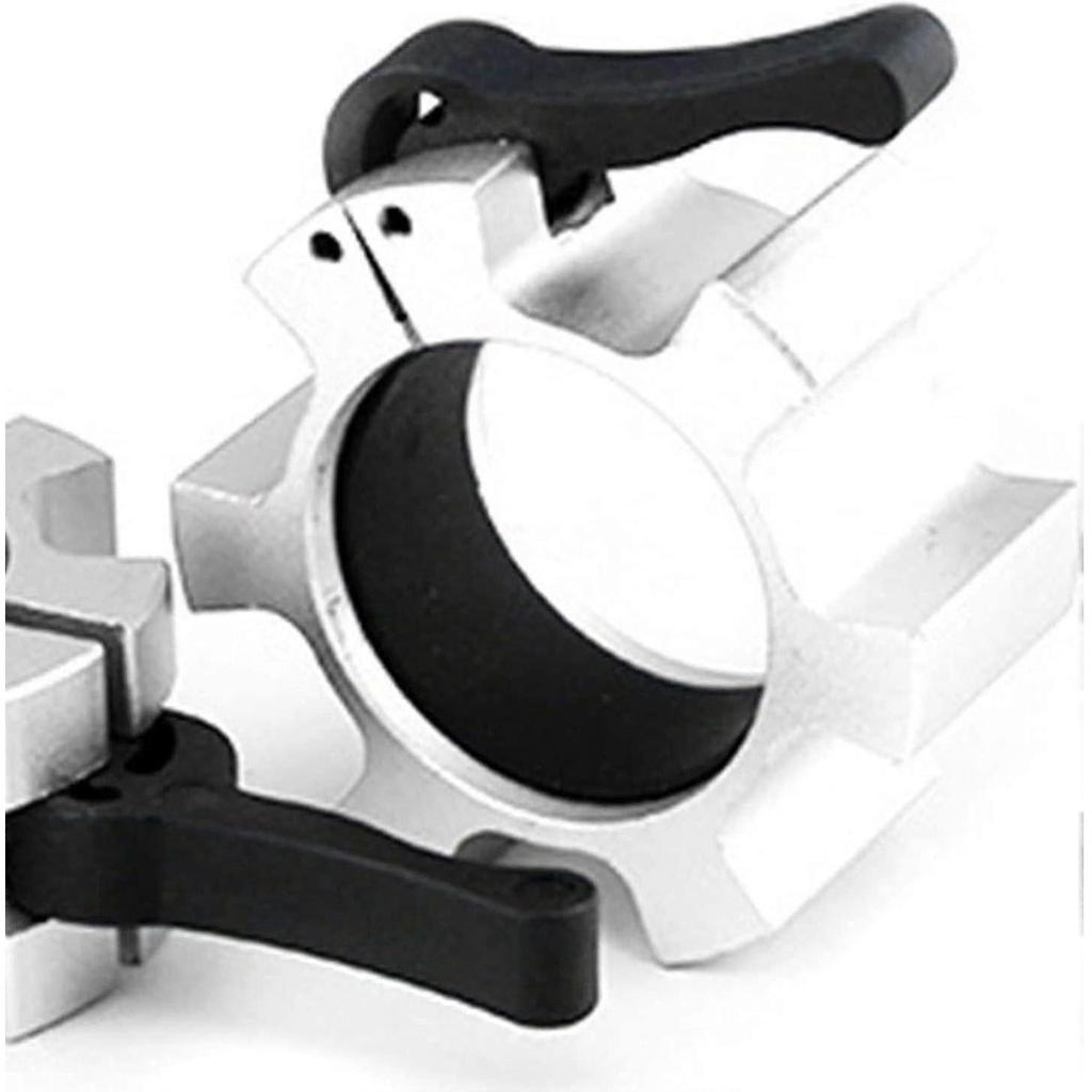 Barbell Collar Lock, Aluminum Alloy 50mm Barbell Clamps For Bodybuilding - Ri