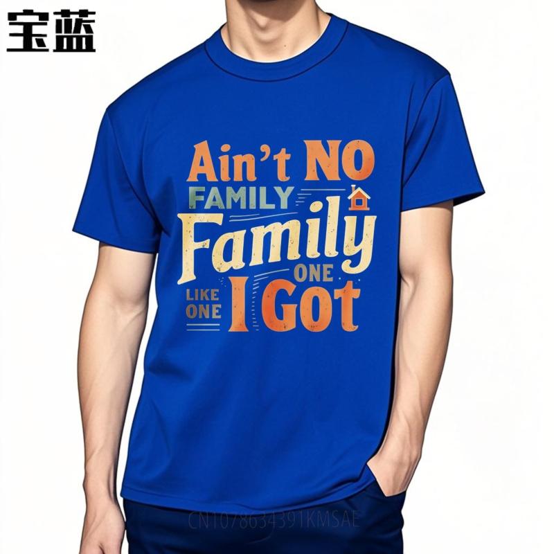Minimalist Tshirt Casual Tee Street Wear Women Summer Tshirt Daily Wear Aint No Family Like One I Got Basic Unisex Tshirt
