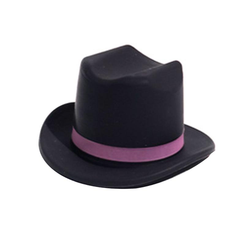 Champagne Corks Wine Stopper Preserver Hat Shaped Wine Saver Pump Silicone Wine Bottle Stopper Perfect for Wine Lover