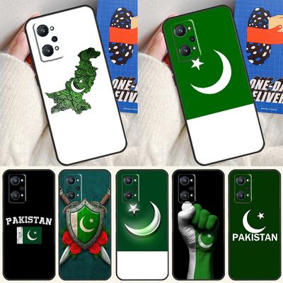 Pakistan Flag For Realme GT7 Pro GT 6T 6 5 C67 C61 C55 C53 C51 C21Y C25S C75 10 11 12 13 14 Pro Plus Case