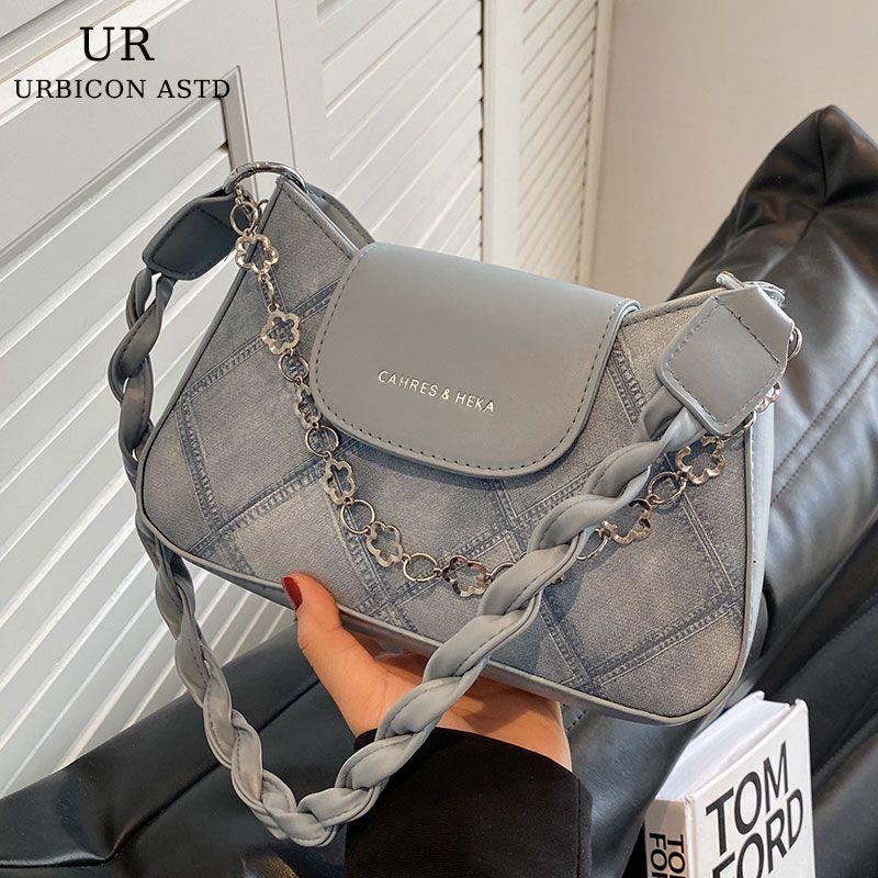 

Women s Bag Special-Interest Design Fancy Shoulder Messenger Bag Blue