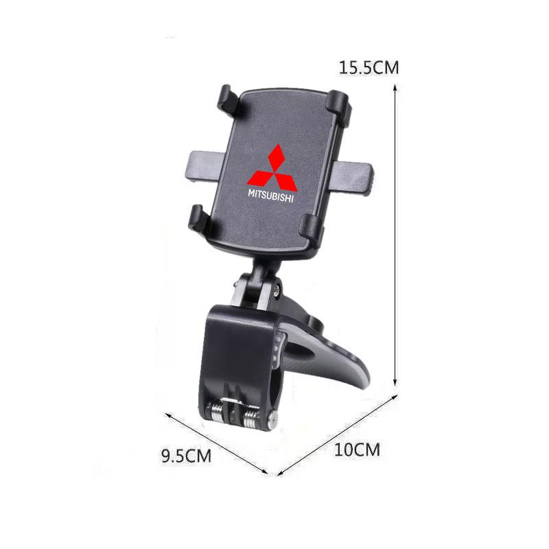 

Car Phone Holder Dashboard Stand GPS Support protection For Mitsubishi outlander Mirage Eclipse cross Pajero ASX EVO Lancer
