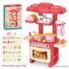 Kids Kitchen Playset Simulated Cooking Stove With Utensil Accessories Pretend Play Kitchen Toy Set For Toddlers Small Boys Girls