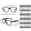 Photochromic Reading Glasses Classic Square Frame for Men Women Presbyopic Eyewear Gift for Surfing Internet Reading