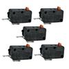 5Pcs SZM-V16-FA-63 Microwave Door Switch Fit for Samsung LG GE Starion SZM-V16-FD-63 SZM-V16-FA63 D3V-16G-25 D3V-16 28QBP0497 GSM-V1603A2 GSM-V0303A2