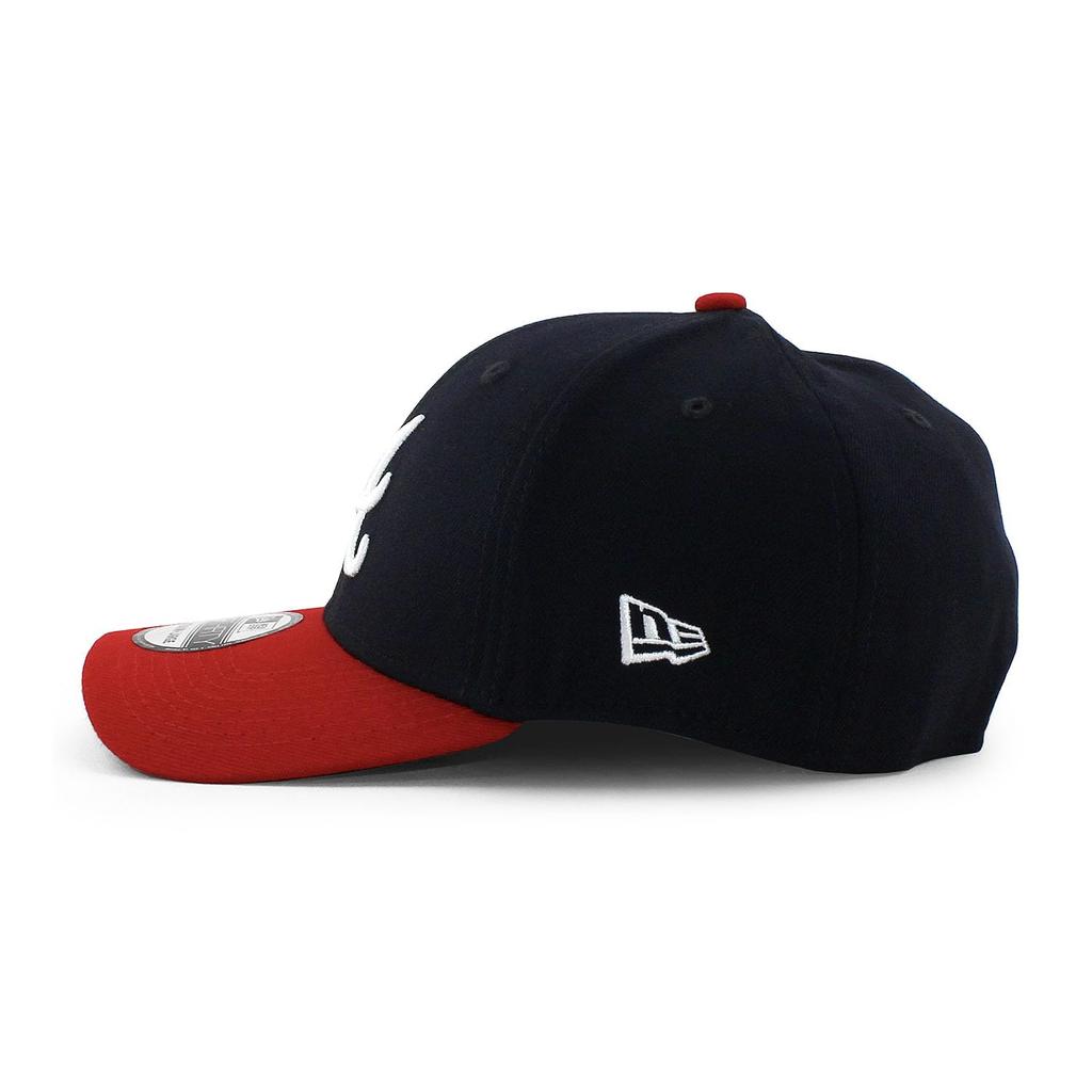 Cap 39THIRTY Atlanta Braves MLB STRETCH FIT CAP Stretch ATLANTA BRAVES Hat 3930 Size [New Era] S/M [Used]