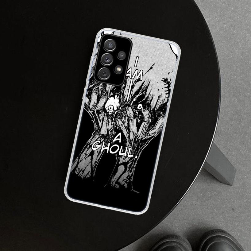 Tokyo Ghouls Anime Phone Case for Samsung Galaxy A17 A16 A26 A36 A56 A57 A37 A15 A25 A35 A55 A14 A24 A34 A54 A13 A23 A33 A53 Gal