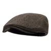 STARANCE Men's Flat Cap Wool Tweed Driving Irish Gatsby Cabbie Golf Vintage Newsboy Hat
