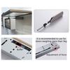 Heavy Duty Zinc Buffers Mechanism Hydraulic Support Rod For Cabinet Door Noise reductions Technology Upgrades Tool
