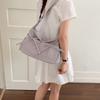 2026 New College Student Lazy Pleated Bag Large Capacity Cloud Bag Ins Style Crossbody Shoulder Bag Tote for Women
