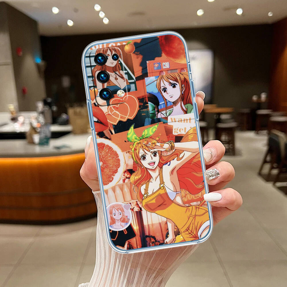 One Piece Nami Phone Case for Motorola Edge 20 30 S30 40 50 Fusion Lite Plus Pro Neo Ultra One Hyper Power Action Zoom Macro Vision