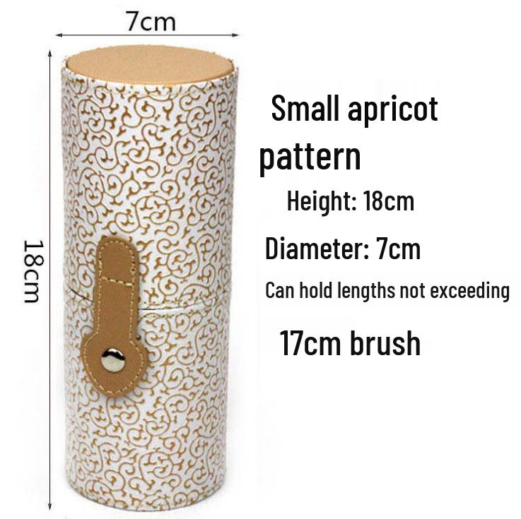 

Тримач для пензлів для макіяжу з ПУ: Портативний тубус та сумка для зберігання пензлів для тіней