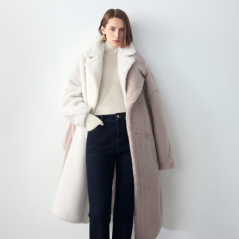 

Langzi Wang Churan Edition Wool & Camel Blend Coat L