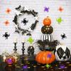 100Pcs Realistic Plastic Spiders - Fake Halloween Prank Props, Mini Creepy Crawlers For Decor & Photobooth Toys