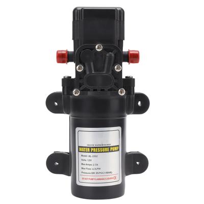 Water Pressure Diaphragm Pump Self Priming Diaphragm Pump High Pressure Water Pump for Outdoor RL