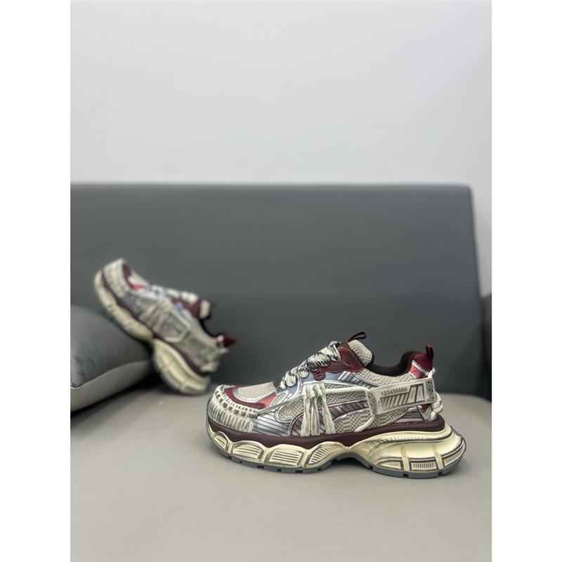 Nuovi estivi retro stile vecchio pneumatici suola spessa comodi traspiranti alla moda scarpe da papà gmd
