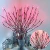 Christmas 20LEDs Willow Branch Lamp Strings Light Wedding Party Tree Decoration