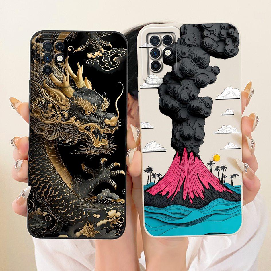 For Infinix Note 10 Case X693 Shockproof Silicone Cute Cartoon Cat Phone Cover For Infinix Note 10 Pro NFC X695 X695D X695C Capa