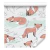 Foxes In the Glade Wallpaper for Living Room and Bedroom 50x1000