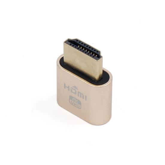 4K 3840x2160 60Hz Virtual HDMI-compatible Display Emulator Plug Headless Ghost EDID Dummy