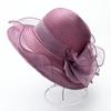 Summer Large Brimmed Fisherman Hat Lace Women'S Beach Sun Protection And Sunshade Hat Organza Hat Summer Sun Hat Cool Hat