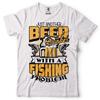 Fishing Beer T Shirt Birthday Hobby Christmas
