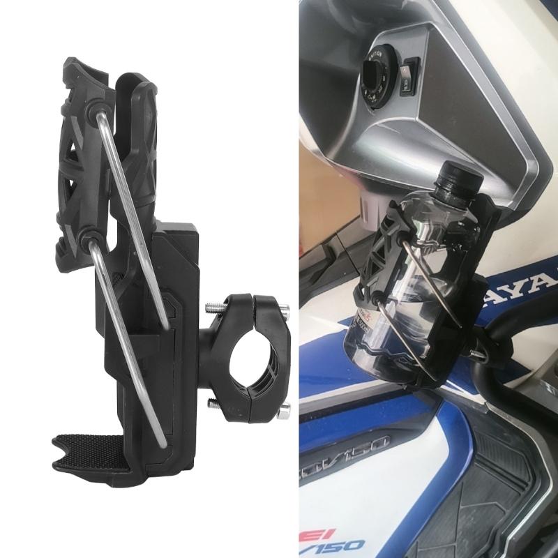 Univerzální držák na láhev s vodou Nastavitelný pro jízdní kola Motocykly Montáž na řídítka Košík na hrnek pro většinu konvic