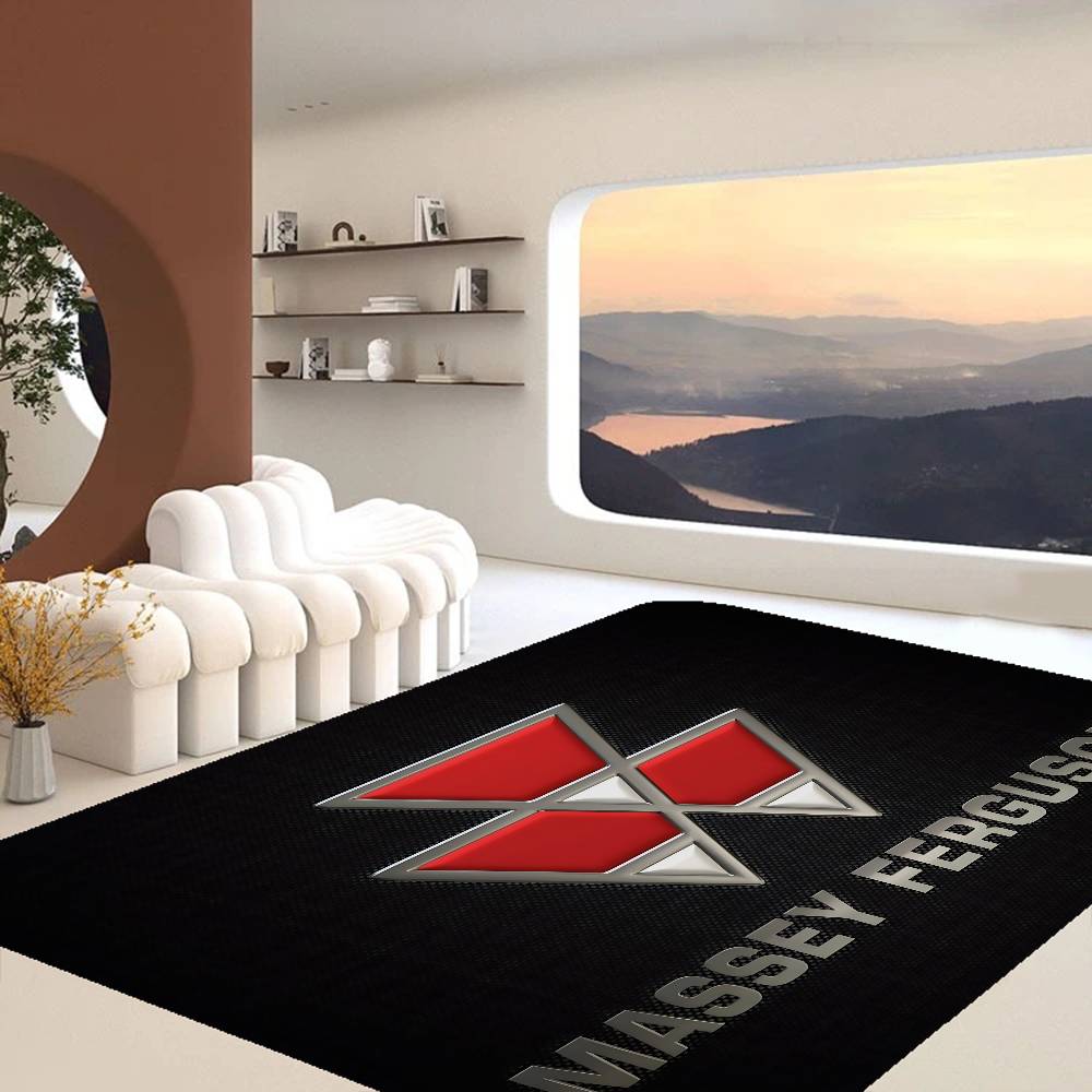M-Massey F-Ferguson Floor Mat INS Style Soft Bedroom Floor House Laundry Room Mat Anti-skid Household Carpets