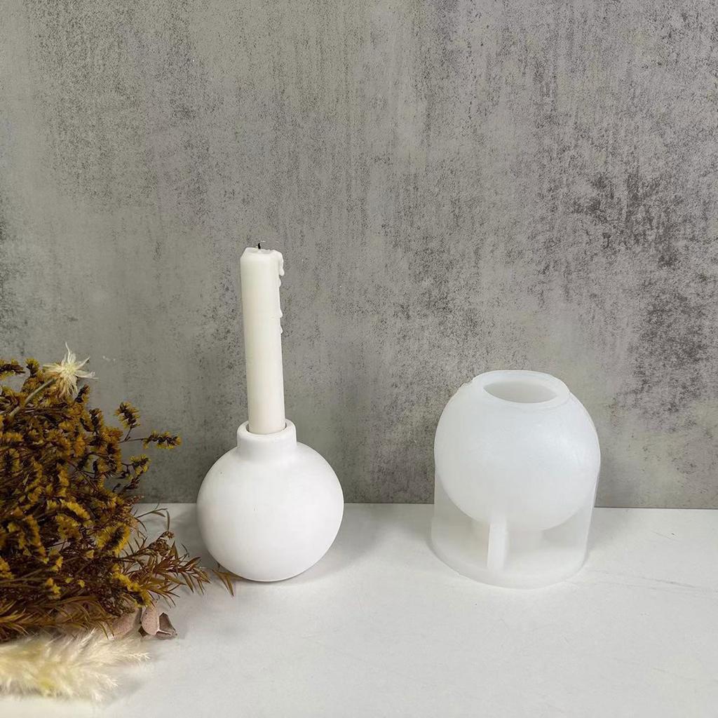 Unique Candle Holders Y Resin Molds Silicone Mold for Crafting Stylish and Elegant Candle Holders Making Resin Mould