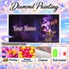 Personalized Mimikyu Diamond Art Custom Name 5D Diamond Painting Full Drill DIY Craft