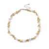 Irregular Beaded Choker Collar Collarbone Chain Female, Simple Ins Star Cross Fringed Collar