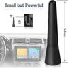 Auto Fm Dab Antenna Car Radio Antenna 6.5 Cm Short Mini Car Antenna With Powerful Fm/am/dab Receiving Function - Ri