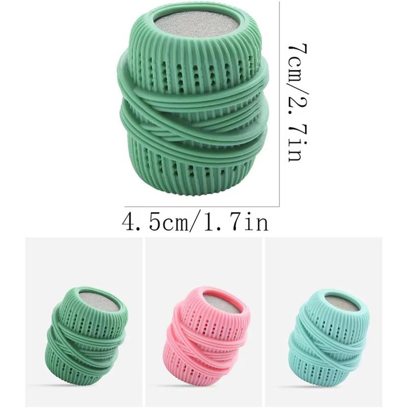 3/6PCS Washing Machine Laundry Ball Reusable Dryer Balls Clothes Cleaning Ball Fabric Softener Dispenser Ball for Washer