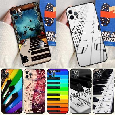 Apple Iphone15 Mini Mobile Phone Case, Piano Keys, Musical Mobile Phone Case, Painted And Anti-Drop Huawei Three