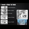 Automotive Battery Tester Lead  Acid Battery Tester Automotive Internal Resistance Tester  Red